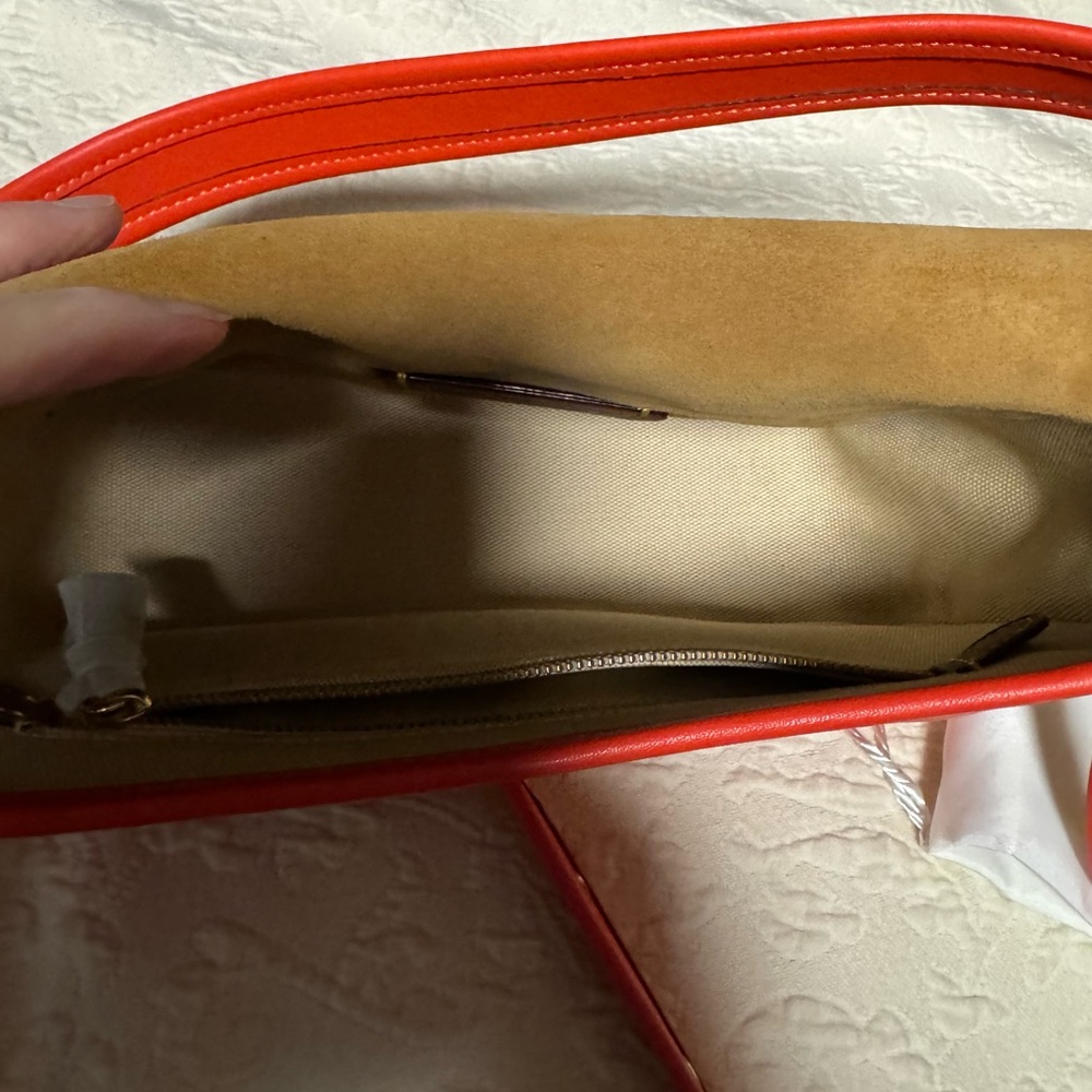 Coach Tabby in orange soft leather - Picture 7 of 16